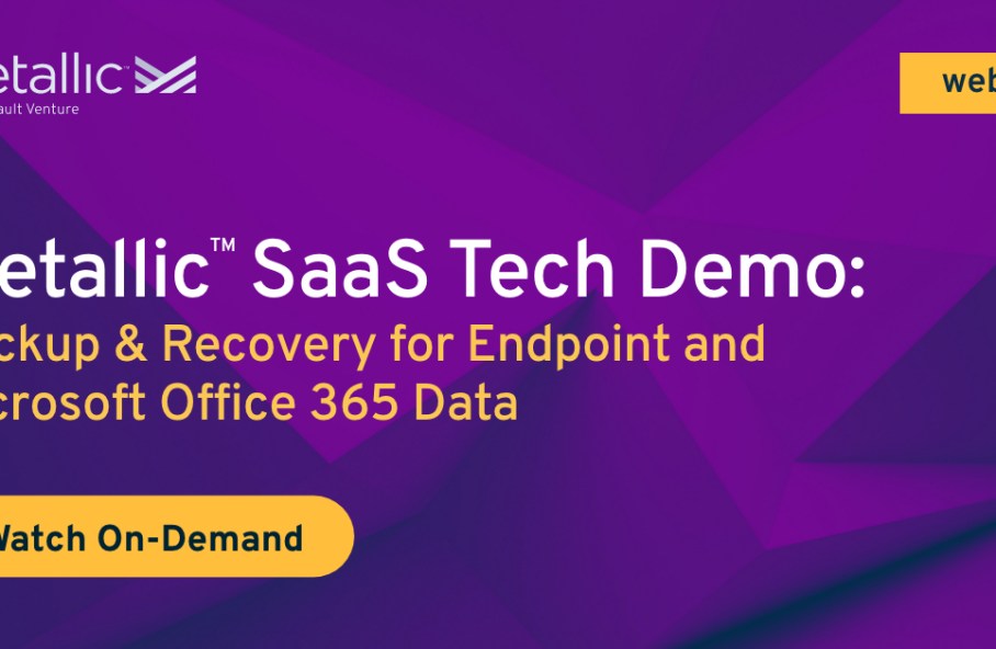 Backup & Recovery for Endpoint and Microsoft Office 365 Data